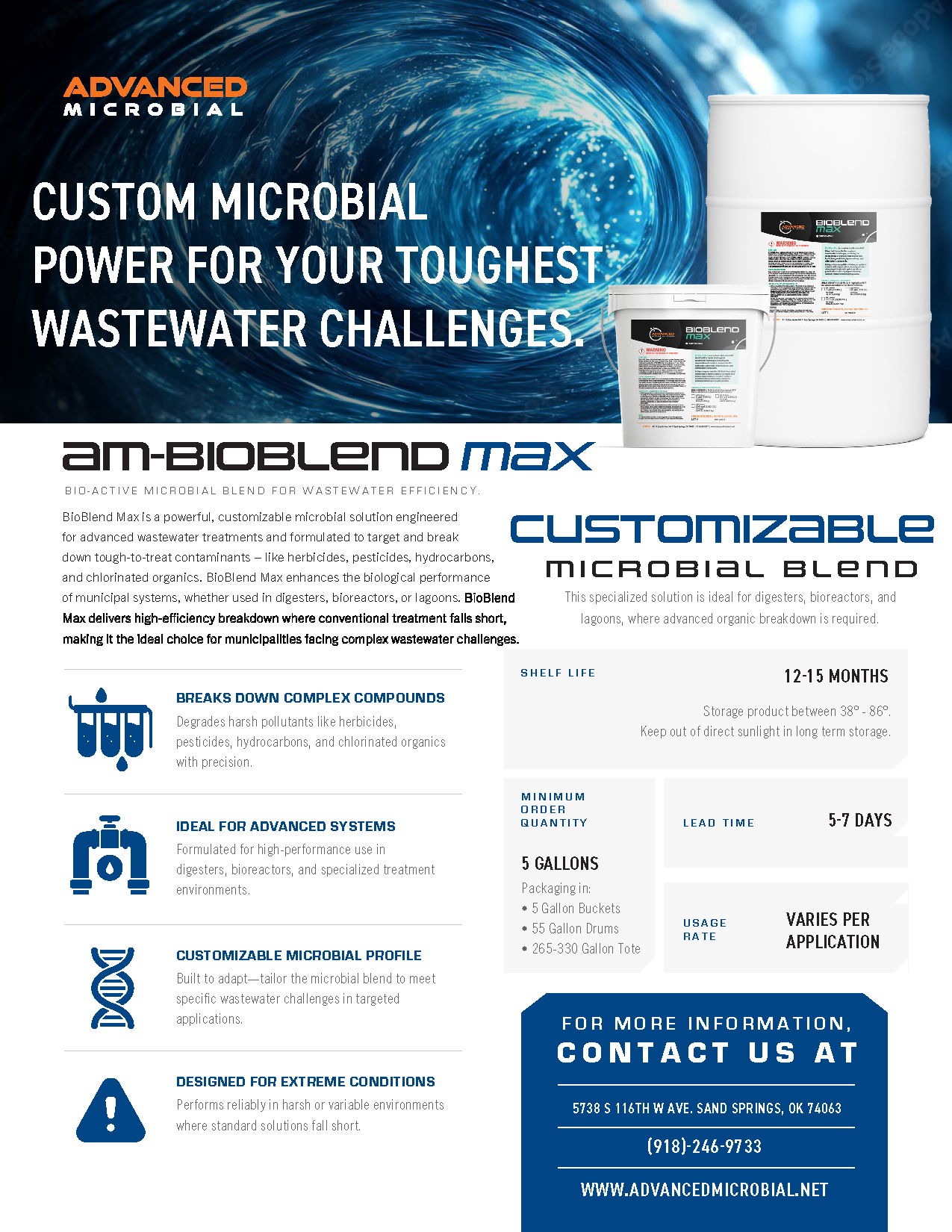 AM-BioBlend Max Sell Sheet