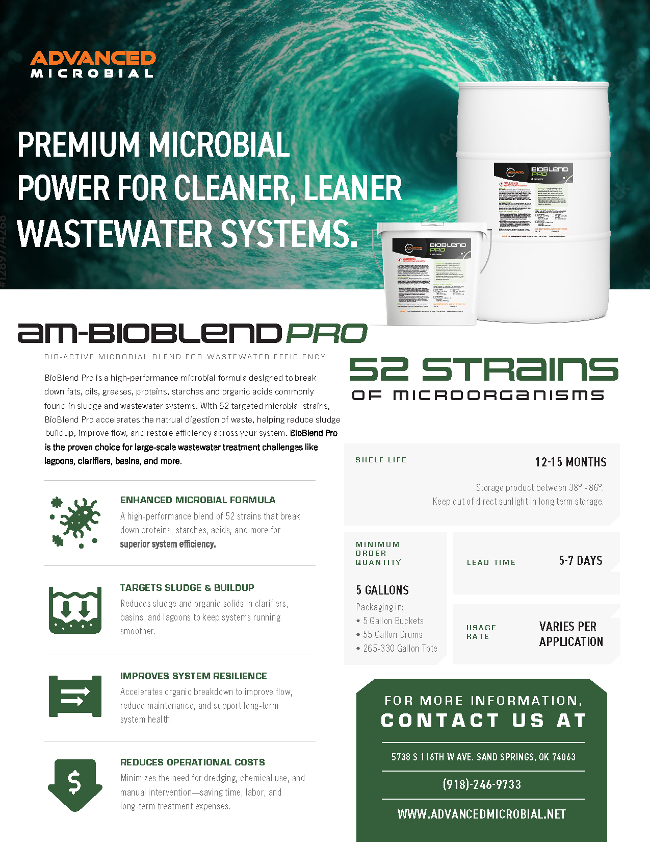 AM-BioBlend Pro Sell Sheet
