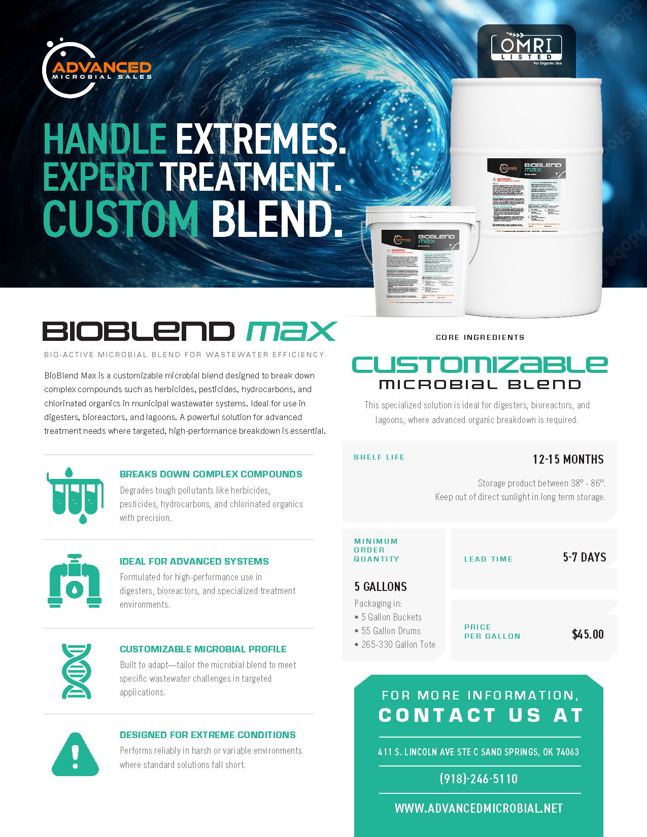 BioBlend Max Info Sheet